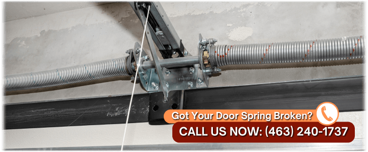 Broken Garage Door Spring Avon IN